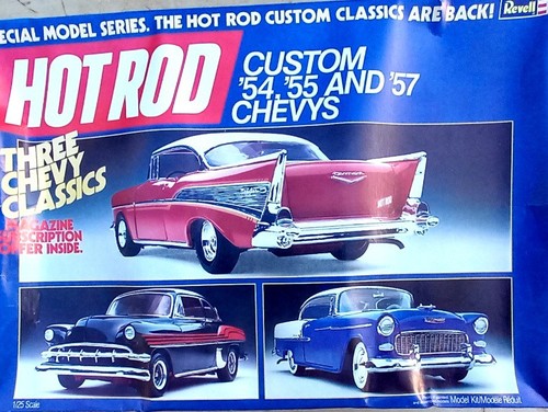 Revell hot rod three - rod, chevy