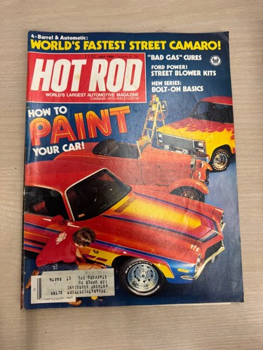 Hot rod magazine - july, 1980